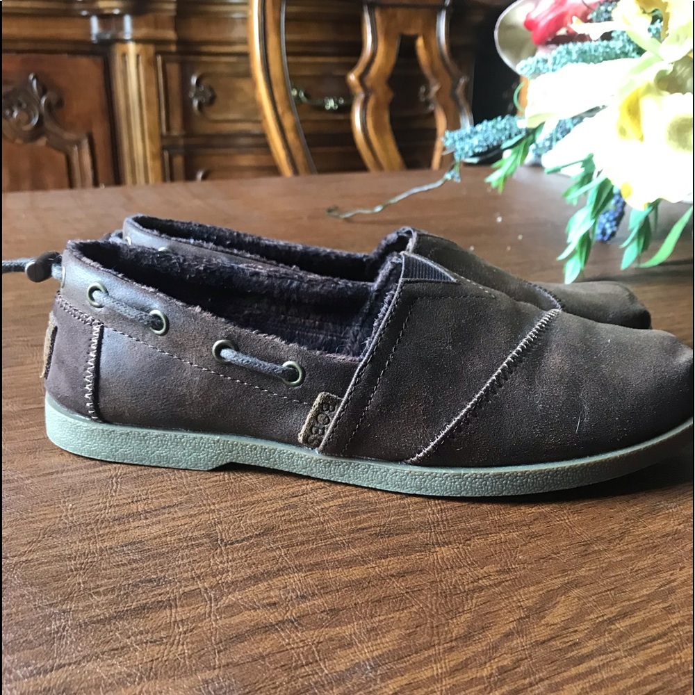 EUC Bobs leather slip ons - Picture 1 of 8